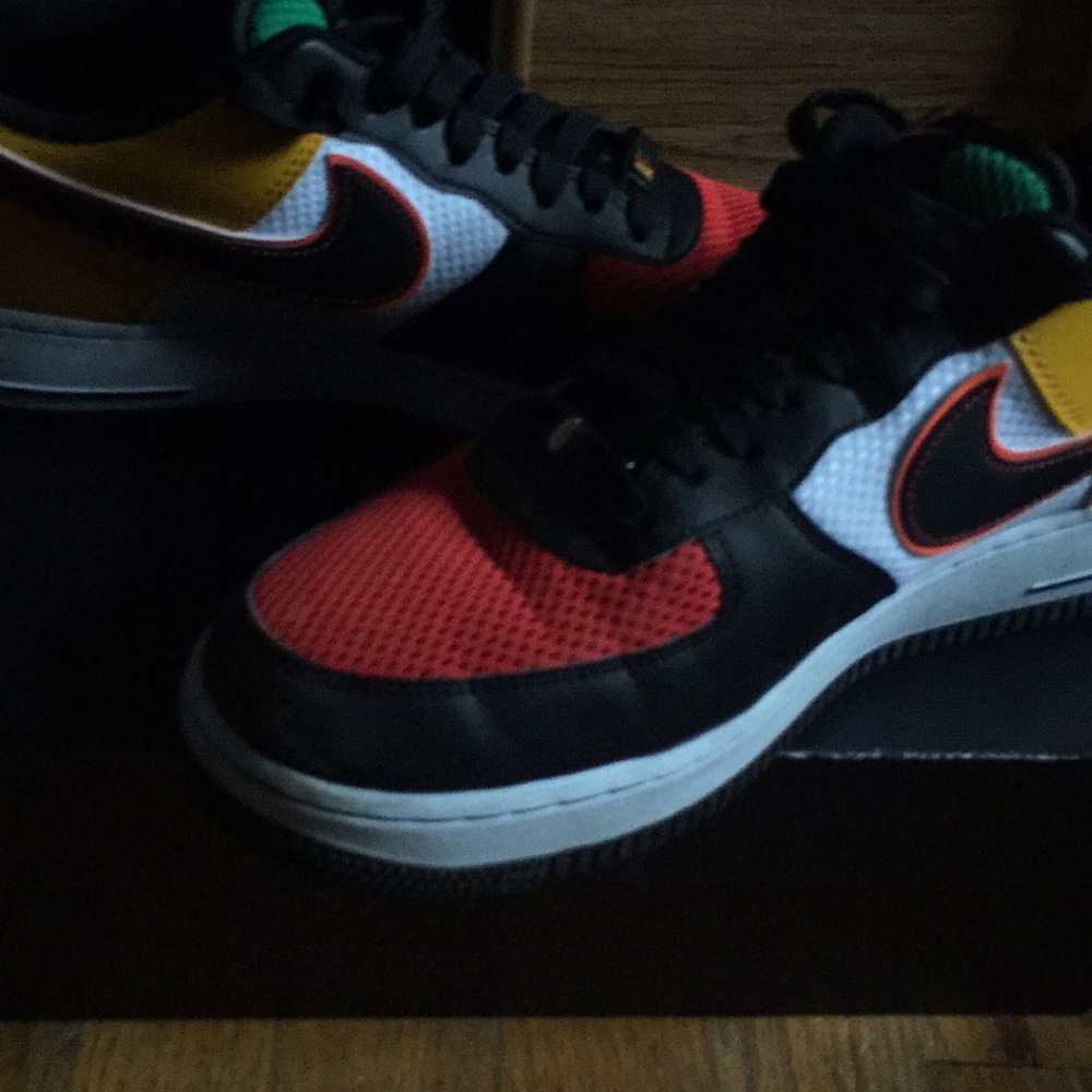 Air Force ones evolution of the swoosh